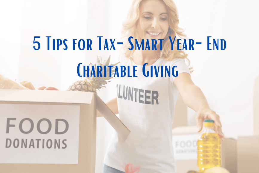 Tips for Year-End Charitable Giving