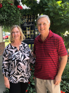Dave and Kathy Hogan at the Ohio Star Theater