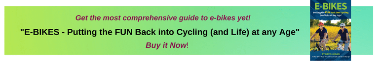 Banner ad for e-bike book