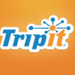 TripIt's logo. TripIt is a travel site and app for keeping your itinerary.